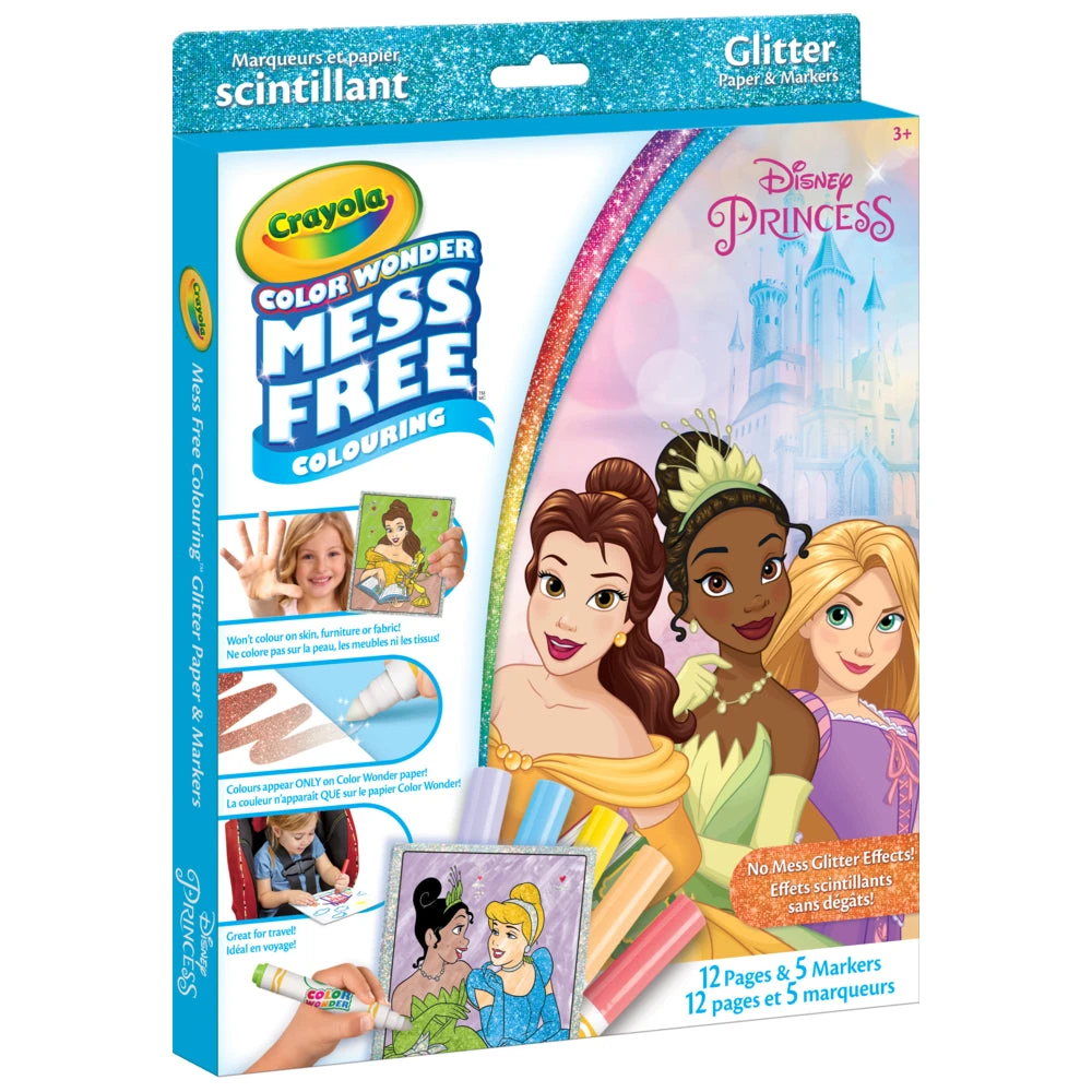 Crayola Color Wonder Marker And Paper Set - Princess 5 Crayola Color Wonder Marker And Paper Set - Princess - Image 3