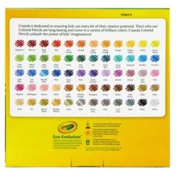 Crayola Long-Length Colored Pencil Set, 3.3 Mm, 2B (#1), Assorted Lead/Barrel Colors, 100/Pack -Crayola Sales 05d848ee91ccbd8a72ab63b7011f0d0a18