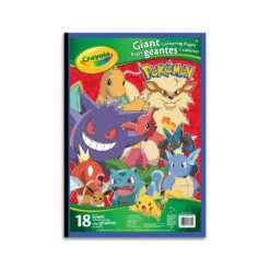 Crayola Giant Colouring Pages - Pokemon
