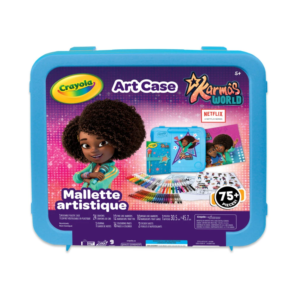 Crayola Karma's World Art Case 3 Crayola Karma's World Art Case