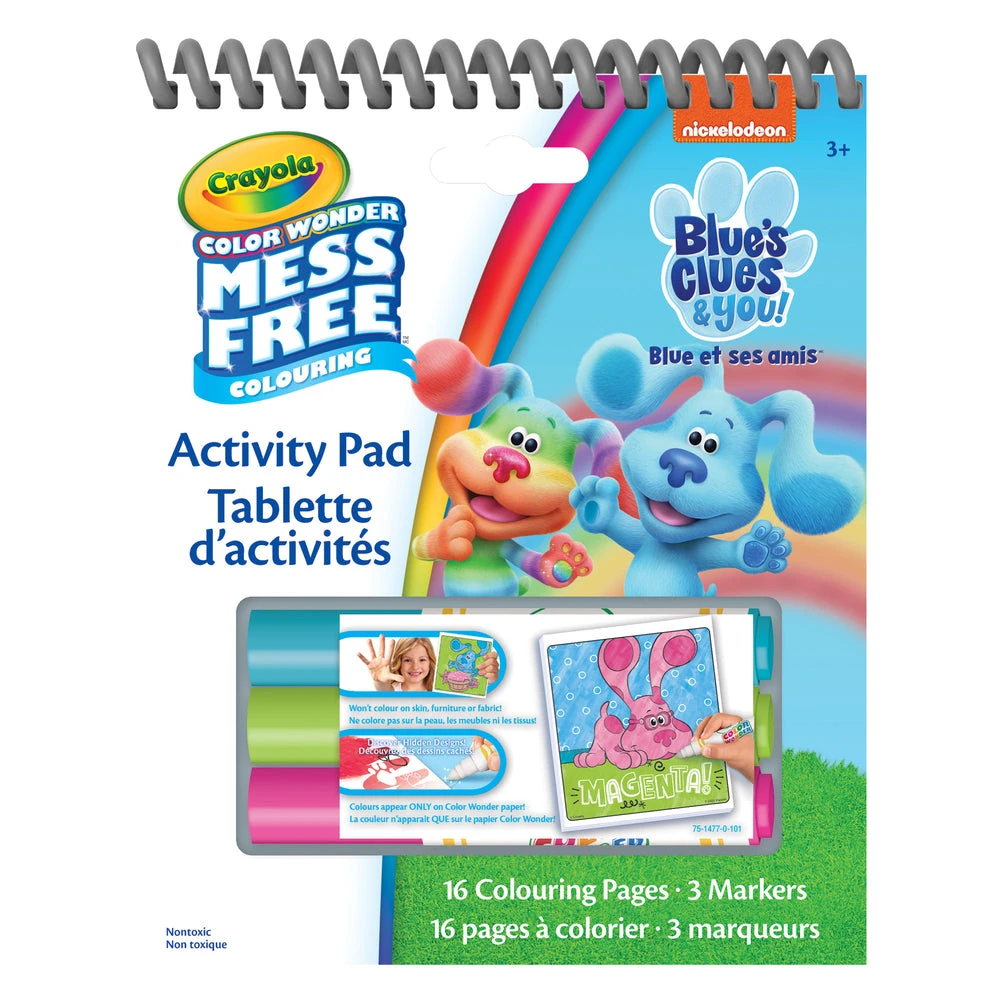 Crayola Color Wonder Mess-Free Travel Activity Pad - Blue's Clues 3 Crayola Color Wonder Mess-Free Travel Activity Pad - Blue's Clues