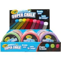 Crayola Outdoor Super Chalk -Crayola Sales 10c12b24b543941139b8ec905f9cf1fc60