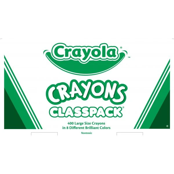 Crayola Classpack Large Size Crayons, 50 Each Of 8 Colors, 400/Box 7 Crayola Classpack Large Size Crayons, 50 Each Of 8 Colors, 400/Box - Image 5