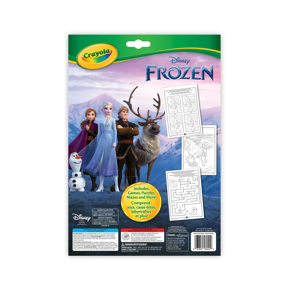 Crayola Colour & Activity Pad - Frozen 2 4 Crayola Colour & Activity Pad - Frozen 2 - Image 2