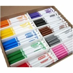 Crayola Fine Line 200-Count Classpack Non-Washable Marker, Fine Bullet Tip, Assorted Colors, 200/Box 17 Crayola Fine Line 200-Count Classpack Non-Washable Marker, Fine Bullet Tip, Assorted Colors, 200/Box -Crayola Sales 211d6abc06e1e4de9b9b0d37f5b663e7a3