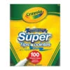 Crayola Washable Super Tips Markers - 100 Pack -Crayola Sales 2e77f7c3d2f61e8e00c1252f65e1d5725a99480e square1910359 1