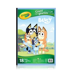 Crayola Giant Colouring Pages - Blue