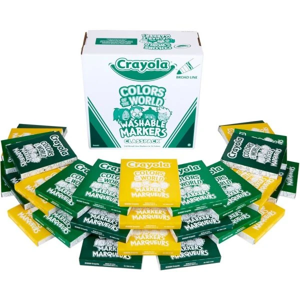 Crayola Multicultural Colors Washable Markers 7 Crayola Multicultural Colors Washable Markers - Image 5