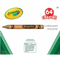 Crayola Crayons - Tumbleweed - 64 Pack