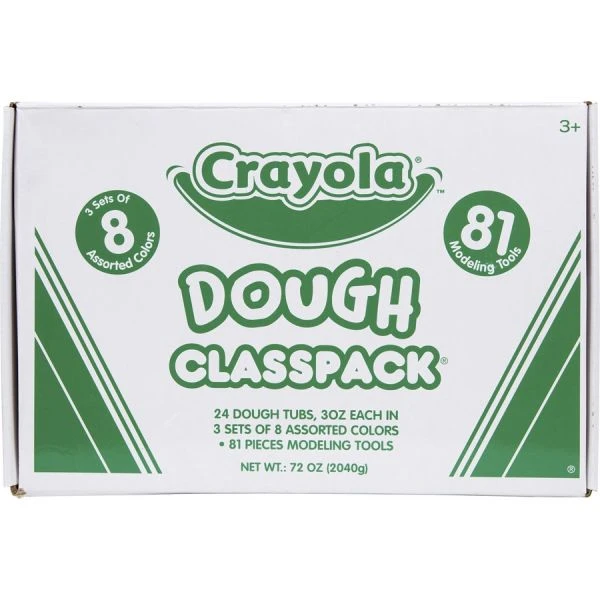 Crayola 8-Color Dough Classpack With Modeling Tools 4 Crayola 8-Color Dough Classpack With Modeling Tools - Image 2