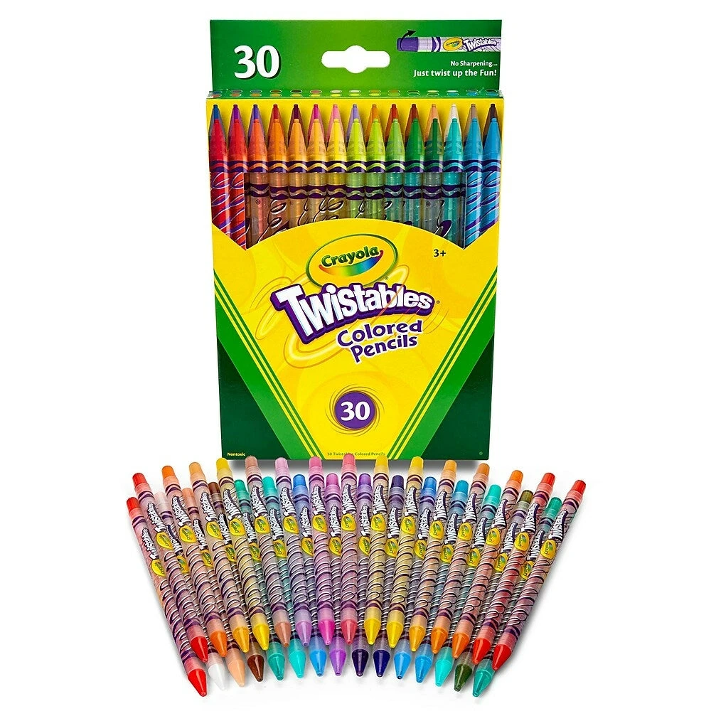 Crayola Twistables Coloured Pencils - 2 Packs Of 30 Pencils 6 Crayola Twistables Coloured Pencils - 2 Packs Of 30 Pencils - Image 4