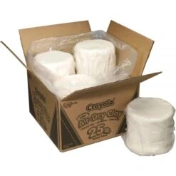 Crayola Air-Dry Clay, White, 25 Lbs -Crayola Sales 5d66e79b9c0edd045a90d367af5bba7b85