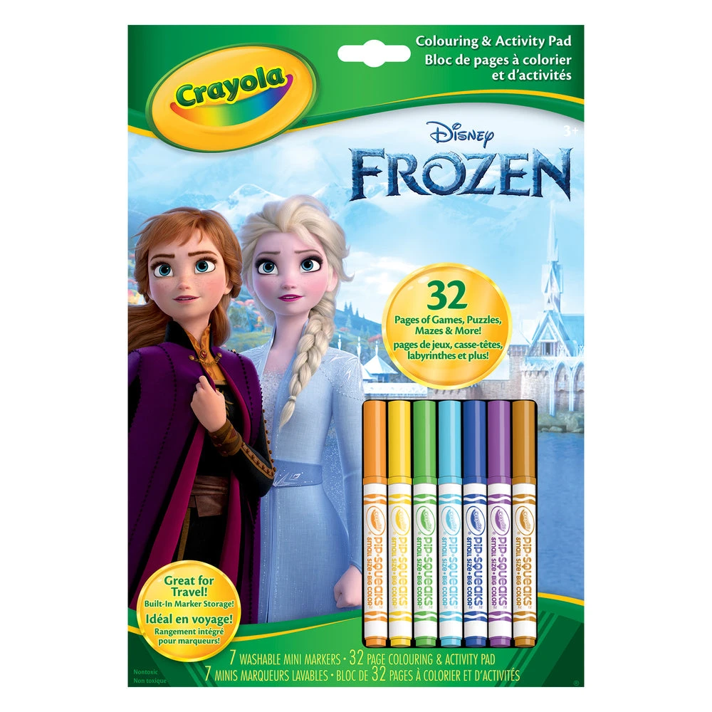 Crayola Colour & Activity Pad - Frozen 2 3 Crayola Colour & Activity Pad - Frozen 2