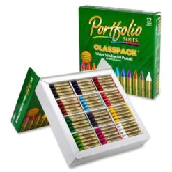 Crayola Portfolio Water Soluble Oil Pastels Classpack