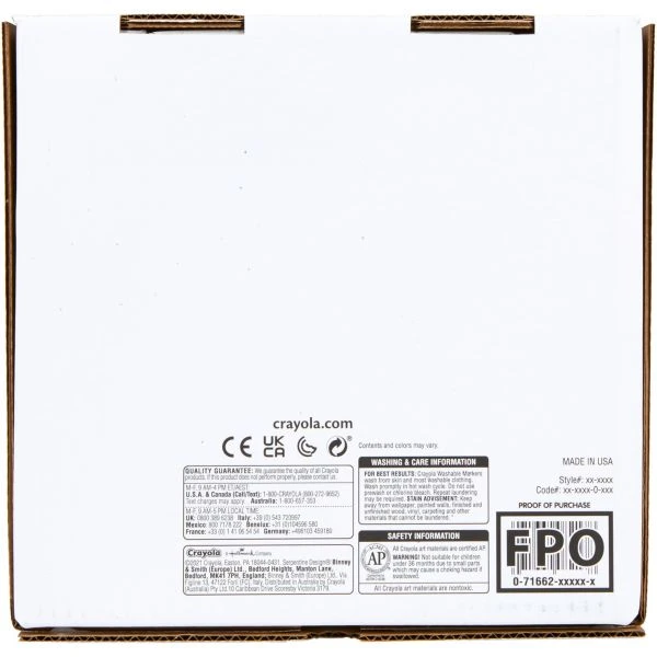 Crayola Multicultural Colors Washable Markers 6 Crayola Multicultural Colors Washable Markers - Image 4