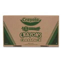 Crayola Classpack Regular Crayons, 8 Colors, 800/Box
