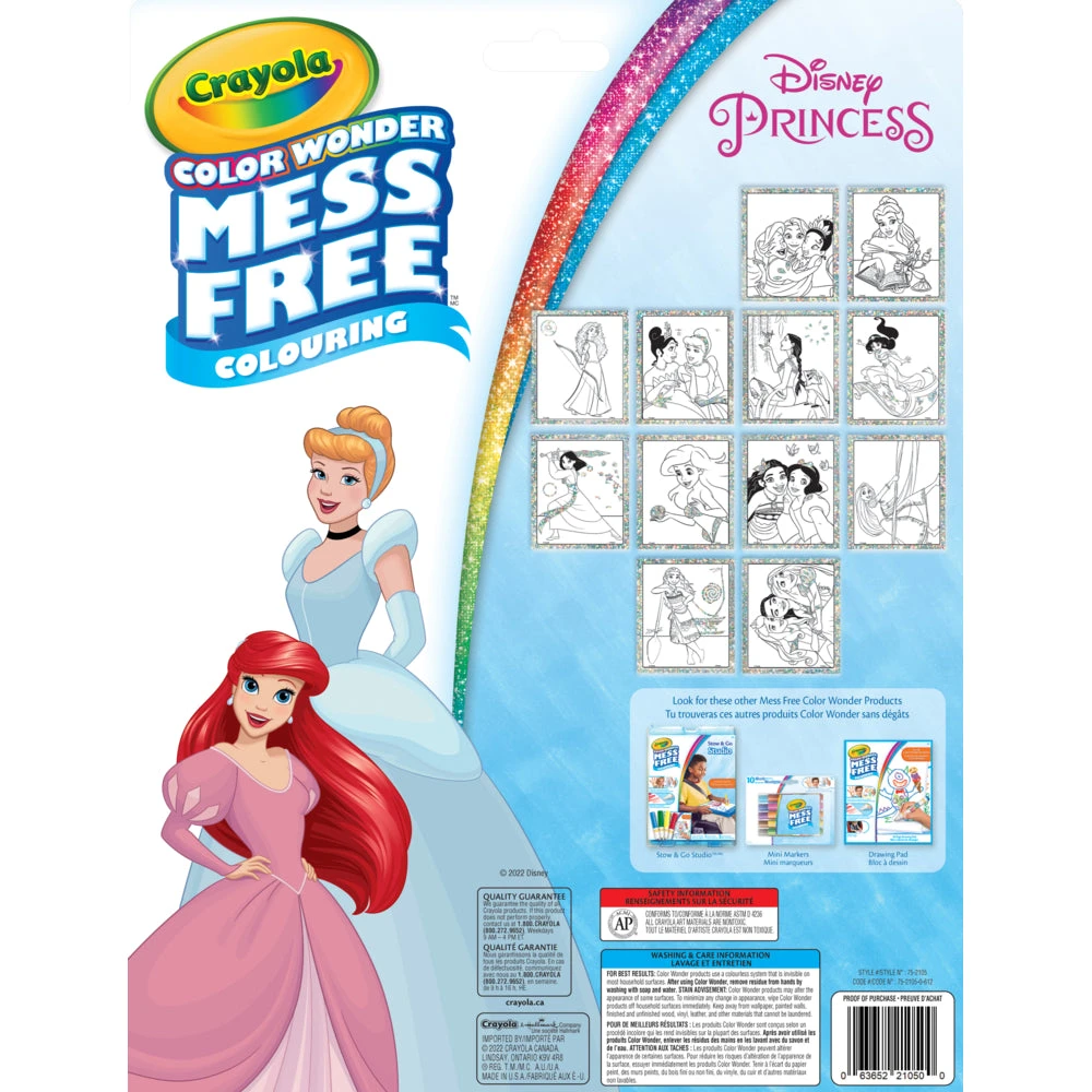 Crayola Color Wonder Marker And Paper Set - Princess 4 Crayola Color Wonder Marker And Paper Set - Princess - Image 2