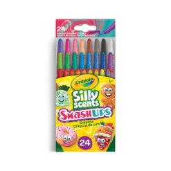 Crayola Silly Scents Smash-Ups Mini Twistables Crayons - 24 Count