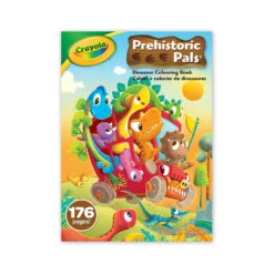 Crayola Colouring Book - Prehistoric Pals -176 Pages
