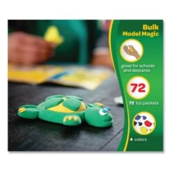 Crayola Model Magic Modeling Compound, 1 Oz Each Packet Assorted, 75/Carton -Crayola Sales 7abd62f06d93ec11295acdf1fc942cdacb