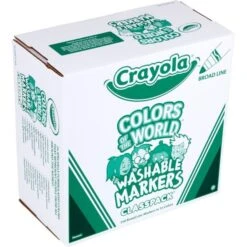 Crayola Multicultural Colors Washable Markers 15 Crayola Multicultural Colors Washable Markers -Crayola Sales 7f06422c8b06150f6d5060f97bcfa55116