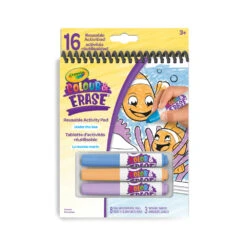Crayola Colour & Erase Reusable Activity Pad - Under The Sea