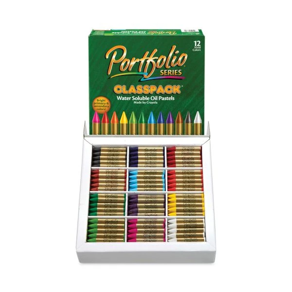 Crayola Portfolio Water Soluble Oil Pastels Classpack 10 Crayola Portfolio Water Soluble Oil Pastels Classpack - Image 8