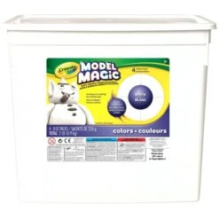 Crayola Model Magic Modeling Compound, 8 Oz Packs, 4 Packs, White, 2 Lbs -Crayola Sales 8779f14398378bde33ea8ebd20d8589cbf