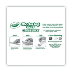 Crayola Modeling Clay Classpack, Assorted Colors, 24 Lbs -Crayola Sales 8d1050c0d12651dea68a519079285e094f