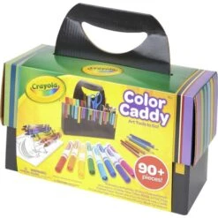 Crayola Color Caddy 90 Art Tools In A Storage Caddy
