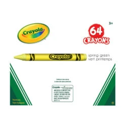 Crayola Crayons - Spring Green - 64 Pack