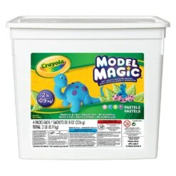 Crayola Model Magic Pastel Bucket, 2 Lb
