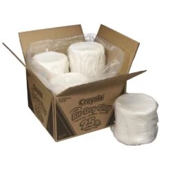 Air Dry Clay, 25 Lbs., White