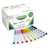 Fabric Markers, Fine Line, 10 Colors, 80 Count -Crayola Sales BIN588215 L