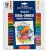 Doodle & Draw Dual-Ended Doodle Marker, 12 Count 1 Doodle & Draw Dual-Ended Doodle Marker, 12 Count -Crayola Sales BIN588314 L