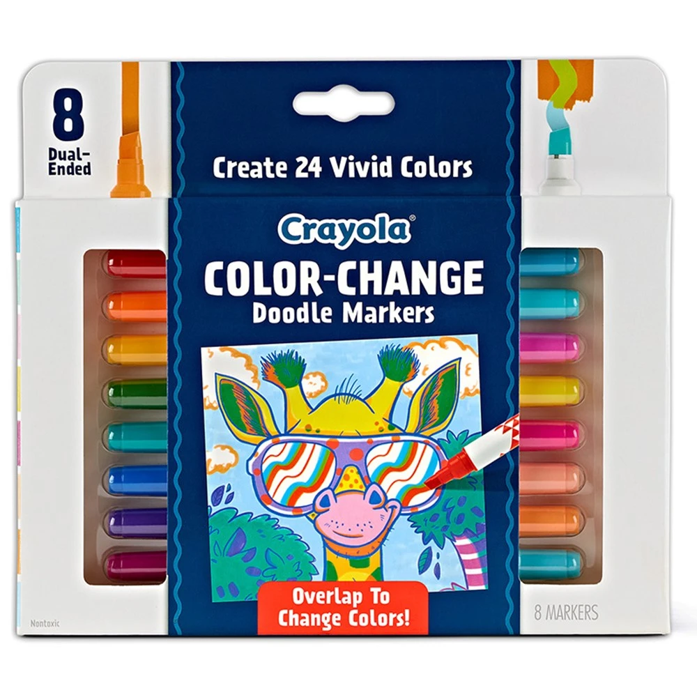 Doodle & Draw Color Change Doodle Marker, 8 Count 3 Doodle & Draw Color Change Doodle Marker, 8 Count