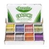 Crayon Classpack, Large Size, 8 Colors, 400 Count -Crayola Sales BIN8038 L