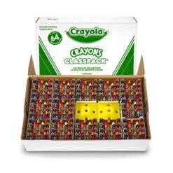 Crayola BIN528019 Crayons 64 Color Classpack 832 Cnt, Price/EA