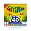 Crayola BIN587858 Crayola Wash Broad Line Marker 40Pk 1 Crayola BIN587858 Crayola Wash Broad Line Marker 40Pk -Crayola Sales EDR BIN587858 576 576