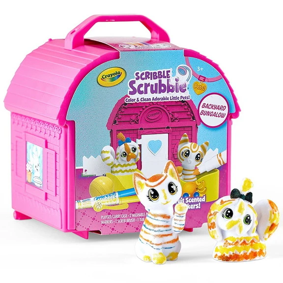 Crayola BIN747428 Scribble Scrubbie Pets Backyard, Bungalow, Price/Each 3 Crayola BIN747428 Scribble Scrubbie Pets Backyard, Bungalow, Price/Each
