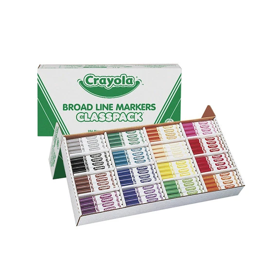 Crayola BIN8201 Classpack Marker 16 Colors 256 Ct, Price/EA 3 Crayola BIN8201 Classpack Marker 16 Colors 256 Ct, Price/EA