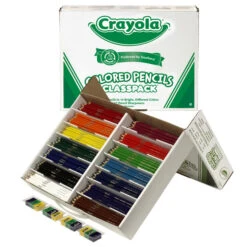 Crayola BIN8462 Colored Pencils 462 Ct Classpack 14 Colors, Price/EA