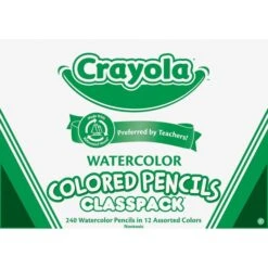 Crayola® Watercolor Pencils Classpack, 12 Colors, PK240 -Crayola Sales Educators20Resource 5938bfc273f58f963fab63d94c4bc69bxx89cb0c