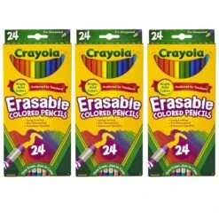 Crayola Erasable Colored Pencils, PK72