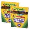 Crayola Short Colored Pencils, 64 Colors Per Set, 128PK -Crayola Sales Educators20Resource BIN683364xx2xx0xxd3c7a8