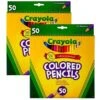 Crayola Colored Pencils, Full Length, Assorted Colors, PK100 -Crayola Sales Educators20Resource BIN684050xx2xx0xxd57685
