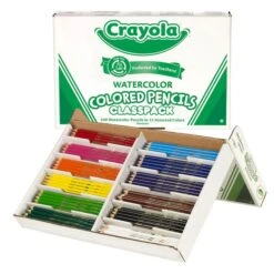 Crayola® Watercolor Pencils Classpack, 12 Colors, PK240
