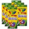 Crayola Erasable Colored Pencils, 12 Colors Per Set, 72PK -Crayola Sales Educators20Resource BIN684412xx6xx0xx8e715d