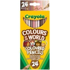 Crayola Colors Of The World Colored Pencils, 24 Colors Per Set, 72PK -Crayola Sales Educators20Resource BIN684607xx3xx1xx9a2c39