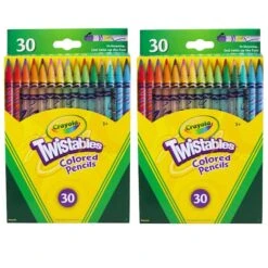 Crayola Twistables Colored Pencils, PK60